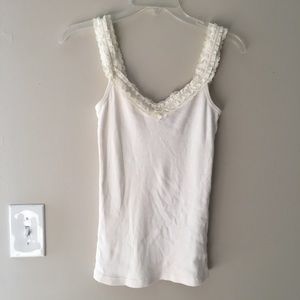 White tank top